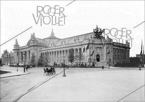 The Grand-Palais. Paris (8th arrondissement), around 1900.